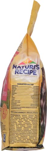 Nature′s Recipe Grain Free Salmon, Sweet Potato & Pumpkin Recipe Dry Dog Food, 4 lb. Bag