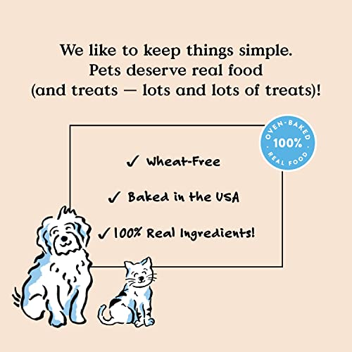 Bocce's Bakery - Limited Edition Wheat-Free Dog Treats, Burgers & Fries Biscuits, 5 oz