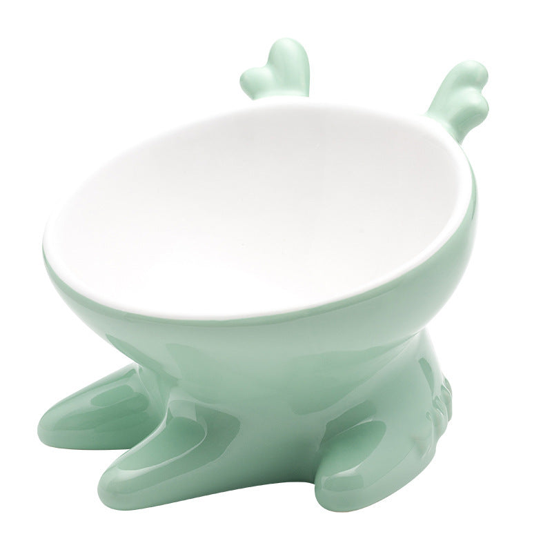 Ceramic pet bowl