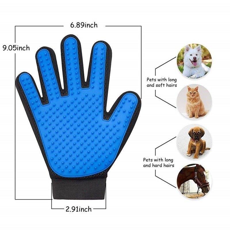 Grooming Glove For Cats and For Dog