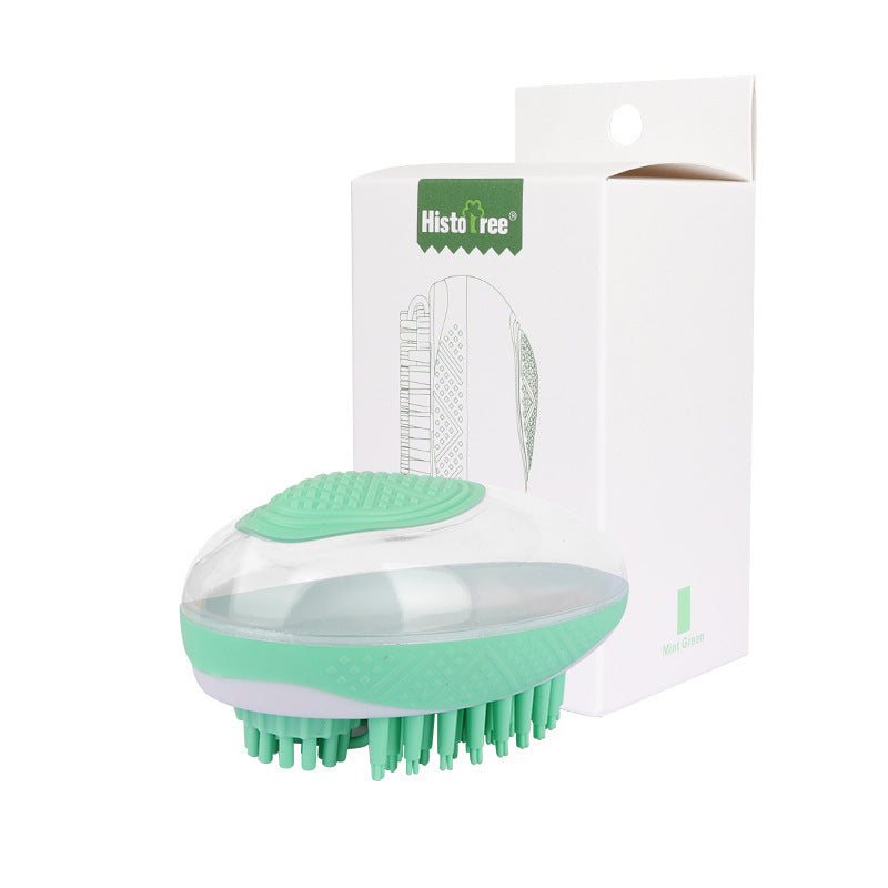 Dog Cat Bath Brush 2-in-1 Pet SPA Massage