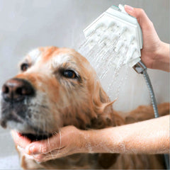 Pet shower brush