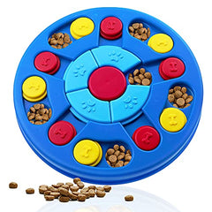 Dog Puzzle Toys Interactive Toy for Puppy IQ Stimulation &Treat Training Games Treat Dispenser for Smart Dogs, Puppy &Cats Fun Feeding (Level 1-3)…