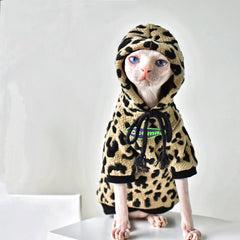 Pet Cotton Camouflage Sweater Hairless Cat