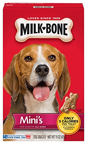 Milk-Bone Mini'S Dog Treats, 15-Ounce (Pack Of 6)