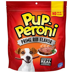 Pup-Peroni Dog Treats, Prime Rib Flavor, 22.5 Ounce, Made with Real Steak