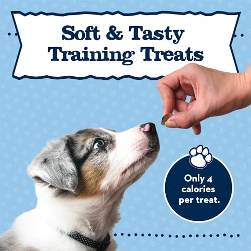 Blue Buffalo Baby BLUE Training Treats Natural Puppy Soft Dog Treats, Savory Chicken 4-oz Bag