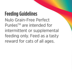 Nulo Freestyle Grain-Free Perfect Purees Premium Wet Cat Treats, Squeezable Meal Topper for Felines, High Moisture Content to Support Hydration, 0.5 Ounces in each Lickable Wet Cat Treat Pouch