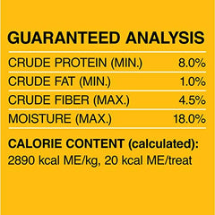 PEDIGREE DENTASTIX Dual Flavor Small Dog Dental Treats, Bacon & Chicken Flavors Dental Bones, 5.08 oz. Pack (24 Treats)