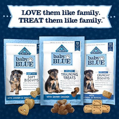 Blue Buffalo Baby BLUE Training Treats Natural Puppy Soft Dog Treats, Savory Chicken 4-oz Bag