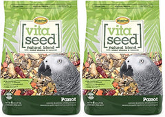 Higgins 2 Pack of Vita Seed Natural Blend Parrot Food, 5 Pounds Each