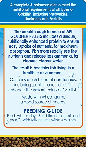 API GOLDFISH PELLETS Fish Food 7-Ounce Container