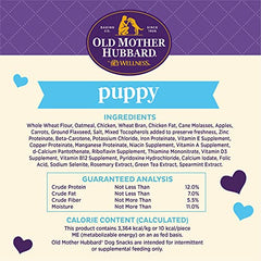 Old Mother Hubbard by Wellness Classic Natural Puppy Treats, Crunchy Oven-Baked Biscuits, Ideal for Training, Mini Size Dog Treats, 20 ounce bag