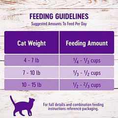 Wellness Complete Health Natural Dry Cat Food with Wholesome Grains, Made in USA with Real Meat (Adult, Salmon & Salmon Meal Recipe, 5-Pound Bag)