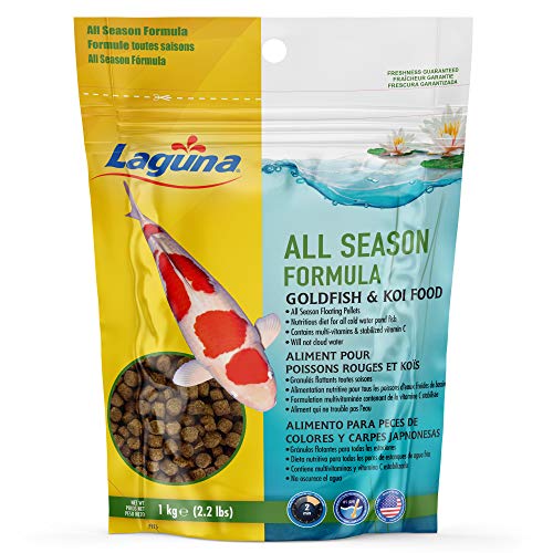 Laguna All Season Goldfish & Koi Floating Food, 2.2 lb