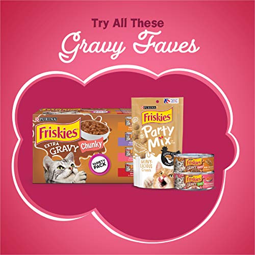 Purina Friskies Dry Cat Food, Gravy Swirlers - 3.15 lb. Bag