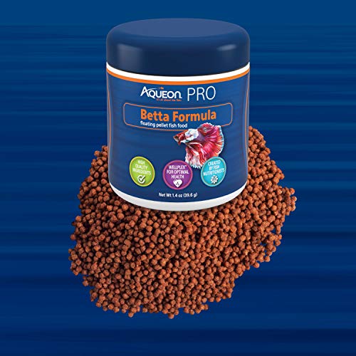 Aqueon PRO Pellet Fish Food Betta Formula 1.4 oz