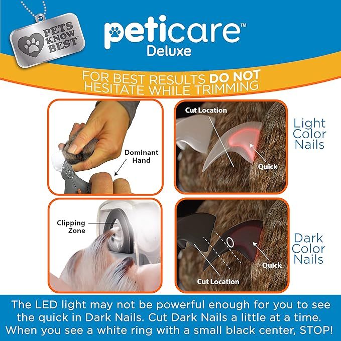 Pet Nail Clipper- Great For Trimming Cats & Dogs