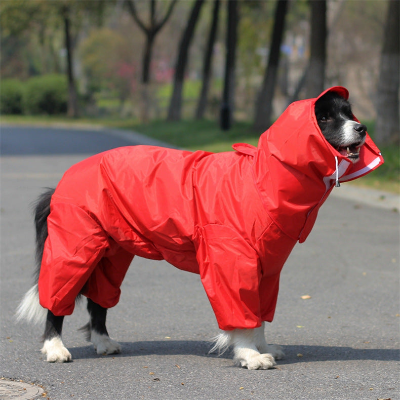 Dogs all-inclusive raincoat