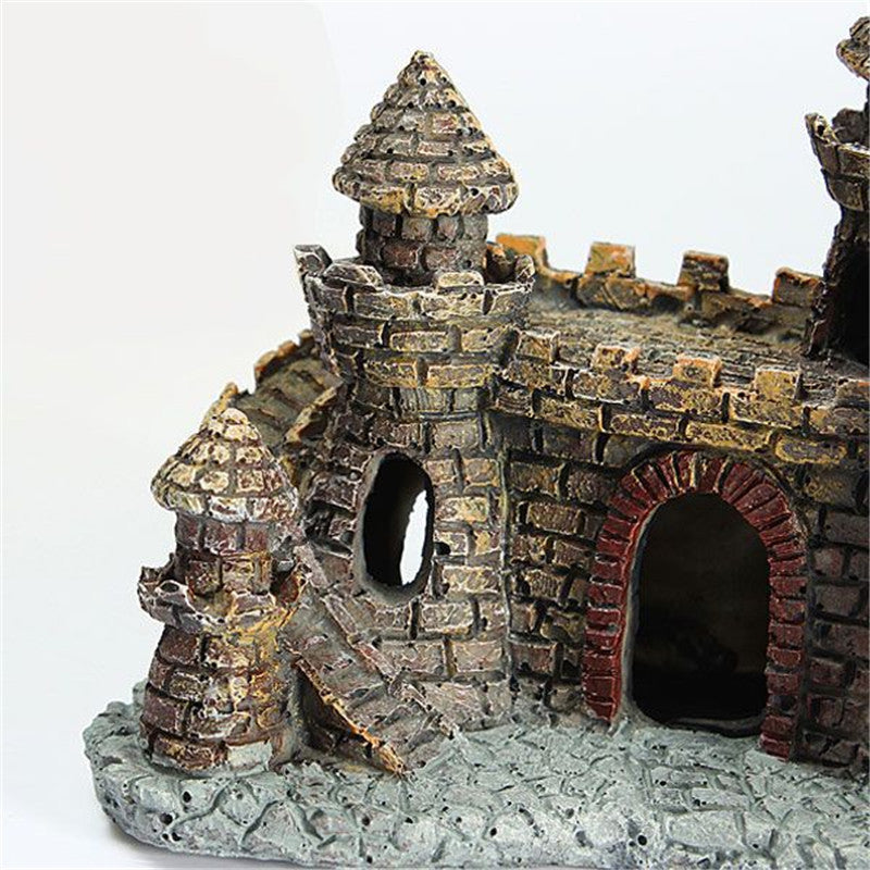 Castle for aquarium accessories