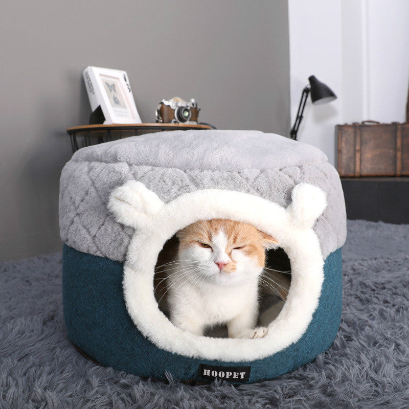 Warm cat bed