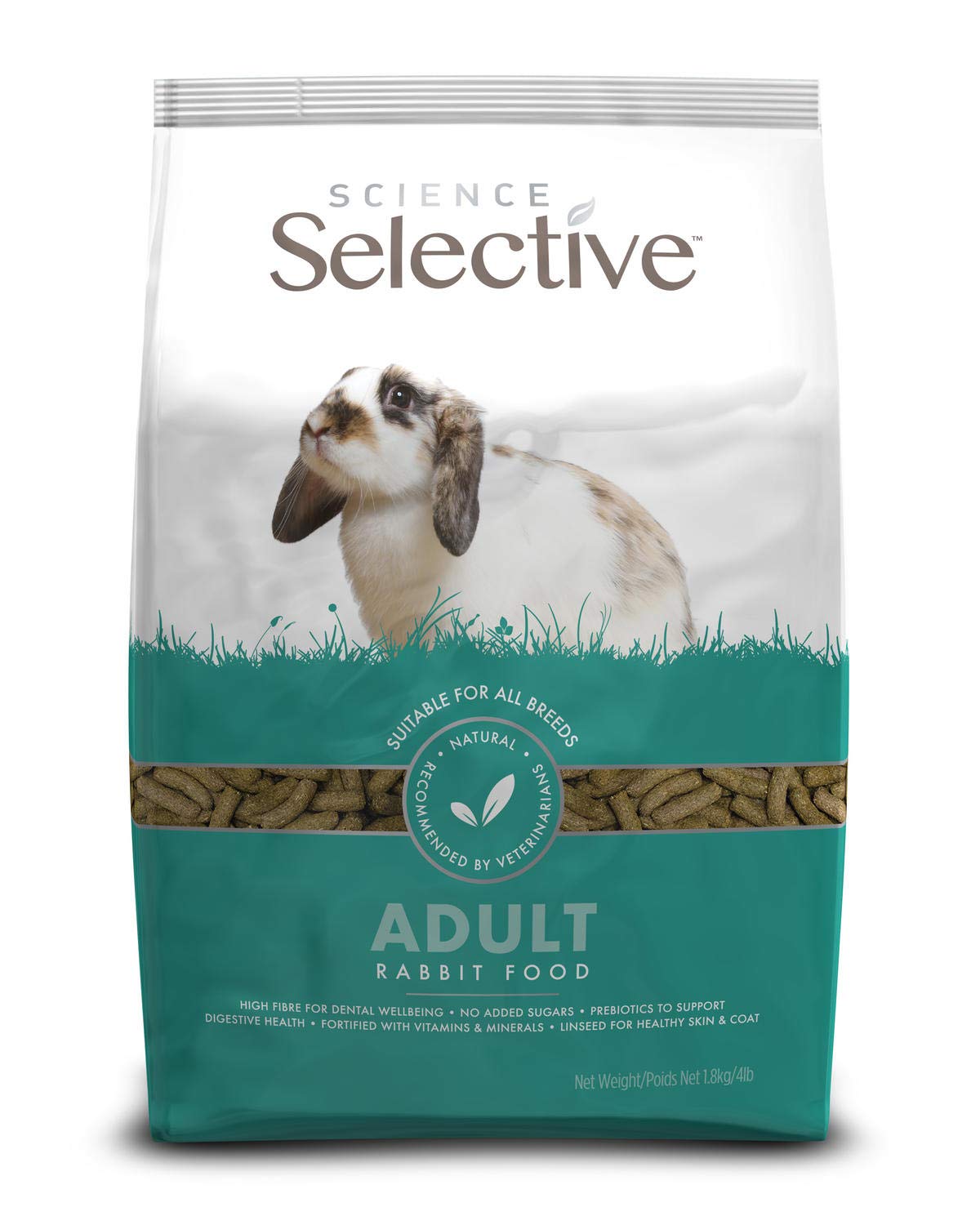 Supreme Petfoods Science Selective Rabbit Food, 4 lb