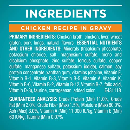 Purina ONE Natural, High Protein Wet Cat Food Variety Pack, True Instinct Turkey, Chicken and Tuna Recipes - (Pack of 2 Packs of 12) 3 oz. Cans