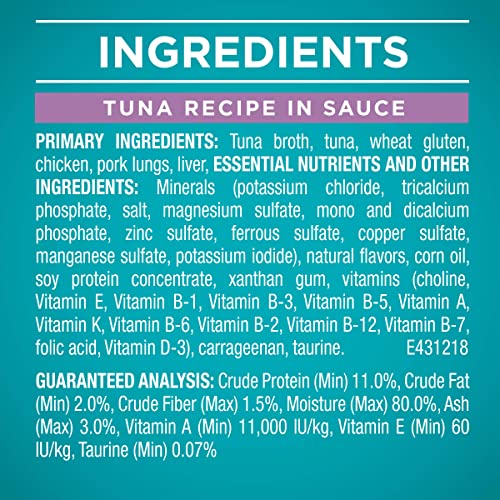 Purina ONE Natural, High Protein Wet Cat Food Variety Pack, True Instinct Turkey, Chicken and Tuna Recipes - (Pack of 2 Packs of 12) 3 oz. Cans