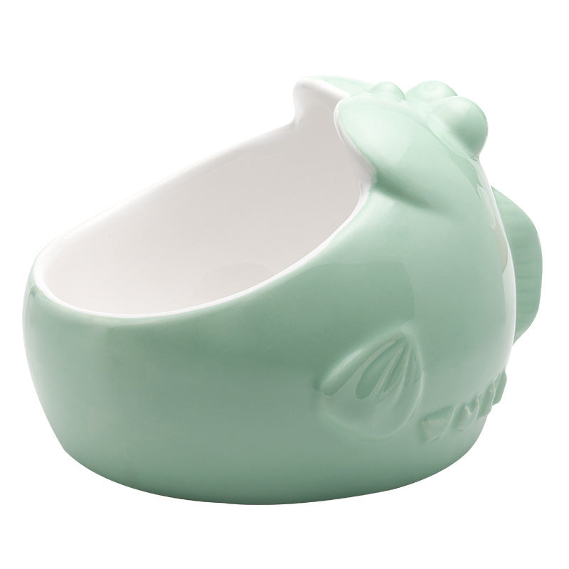 Ceramic pet bowl