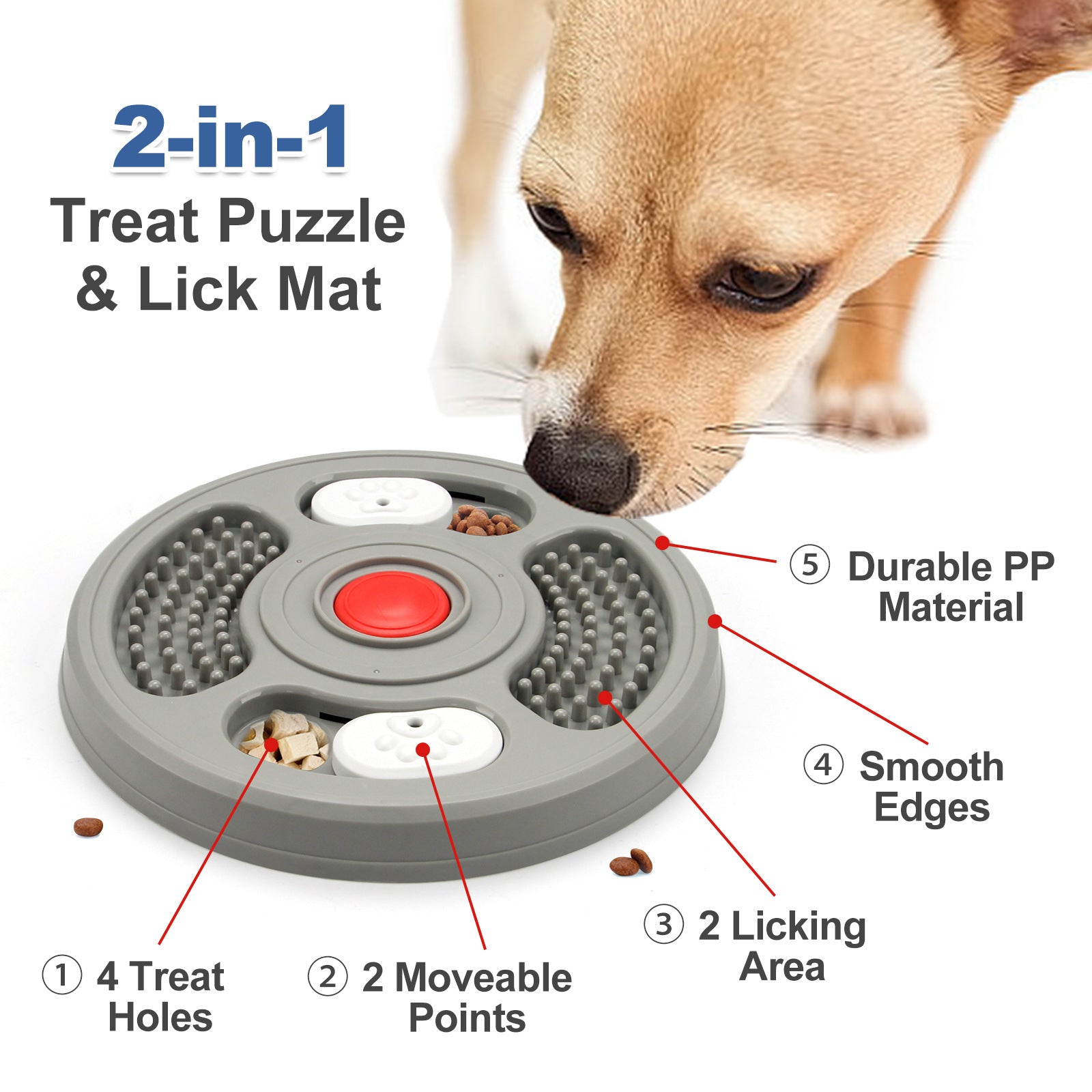 Dog toy plate