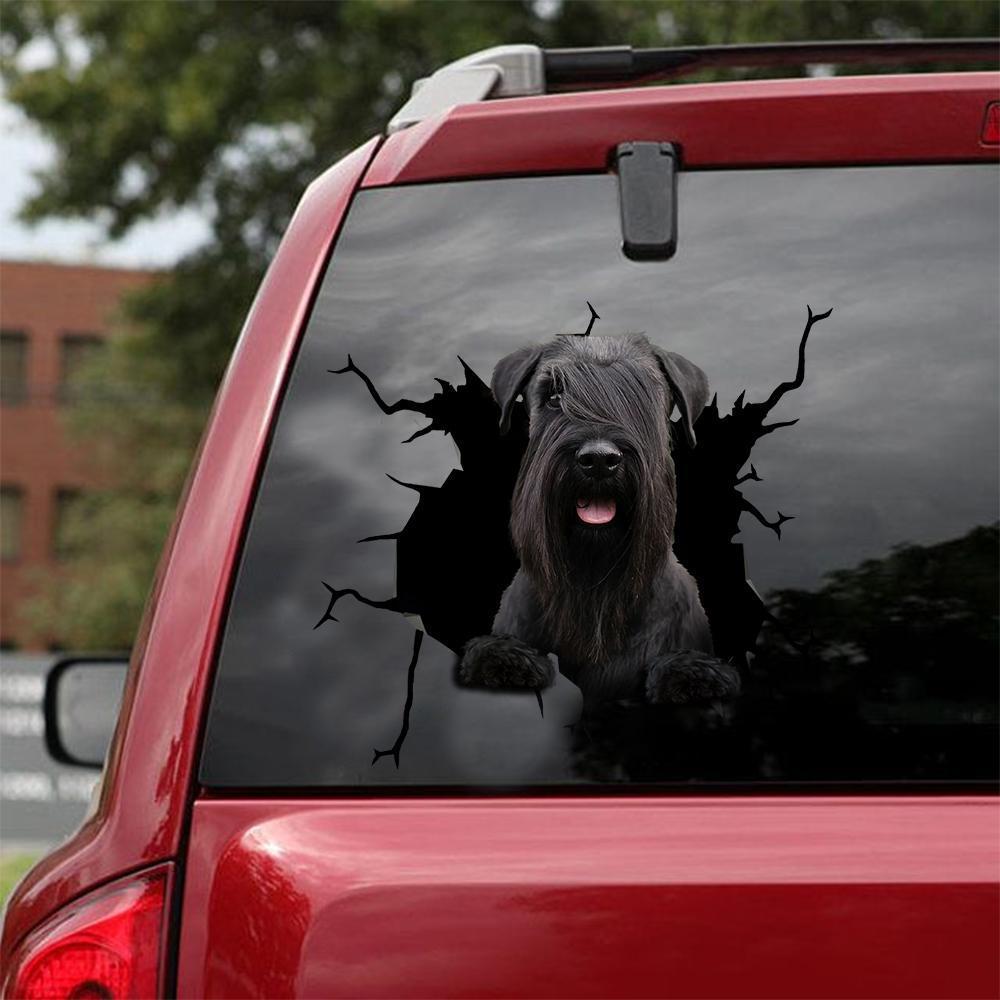 Animal Wall Stickers All Kinds Of Puppy Creative Hole Car Window Electrostatic