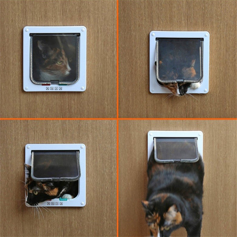 Installing a door opening for pets