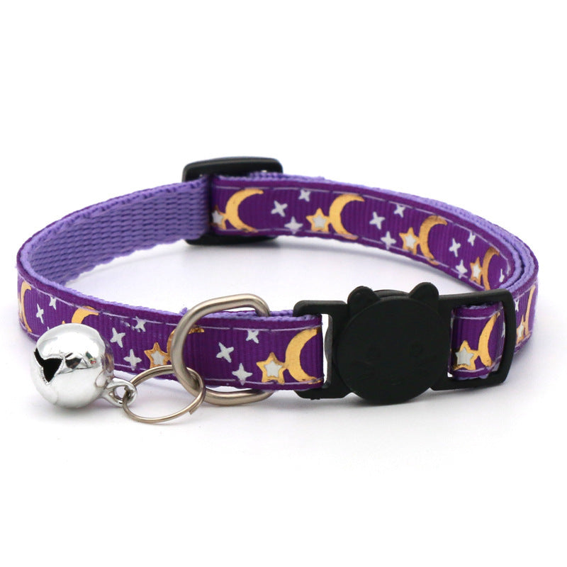 Pet Bronzing Moon Cat Dog Collar