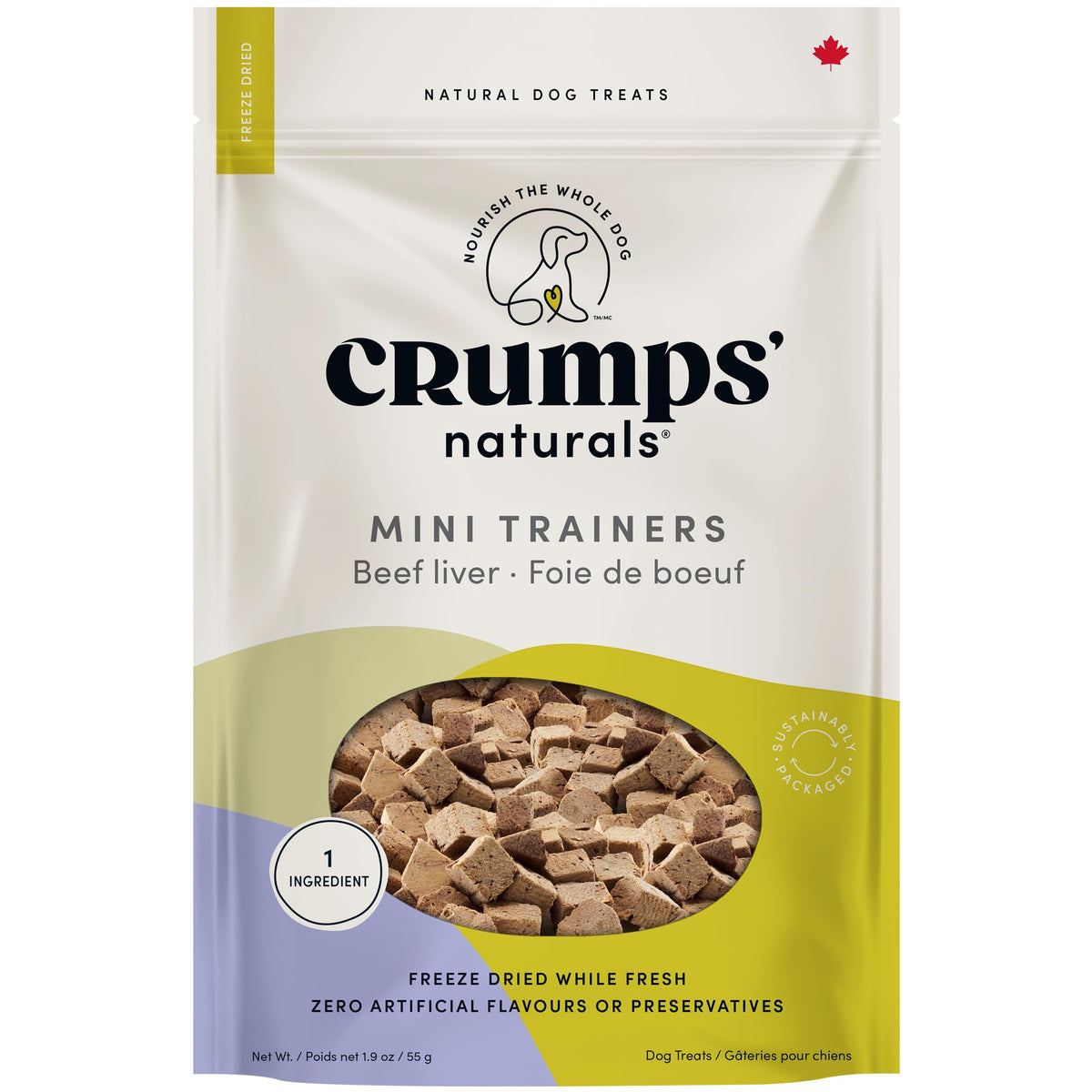 Naturals Mini Trainers Freeze Dried Beef Liver