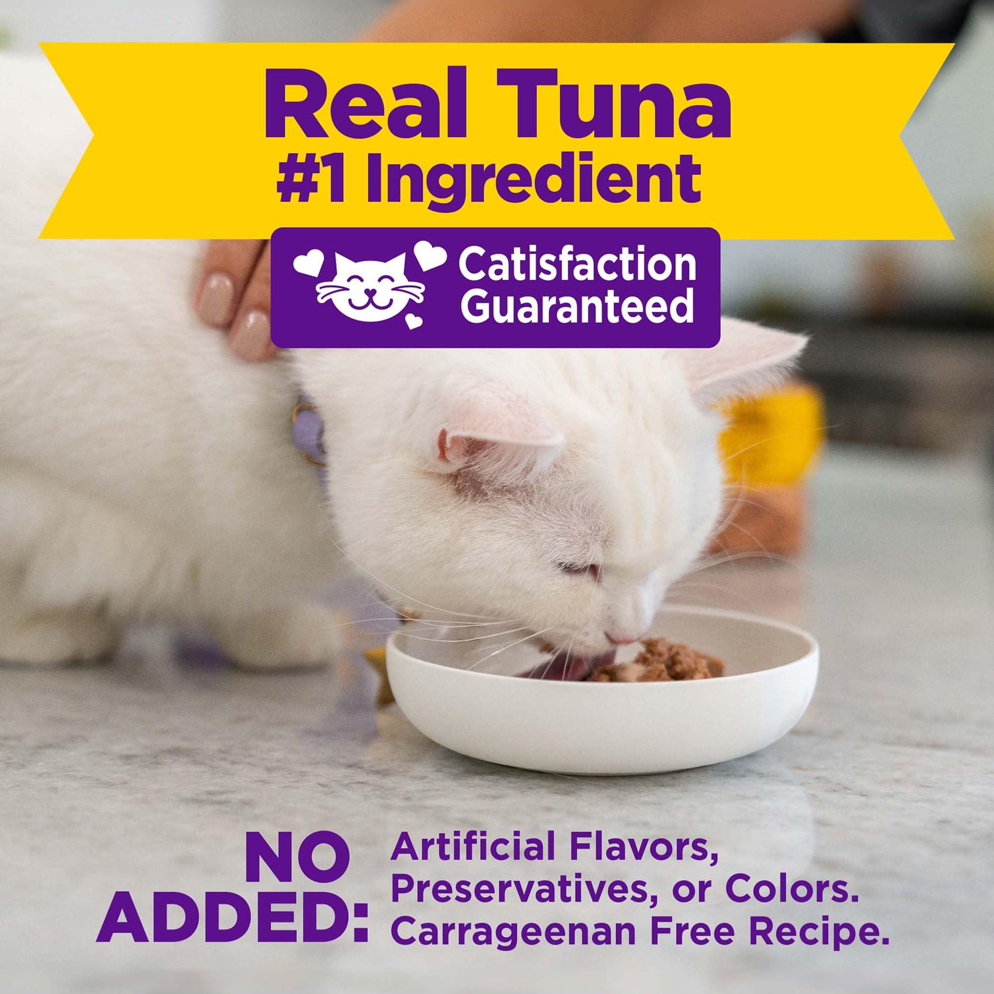 Wellness® Appetizing Entrées™ Flaked Tuna Recipe in Broth Natural Wet Cat Food, 1.4 oz Pouch (Pack of 8