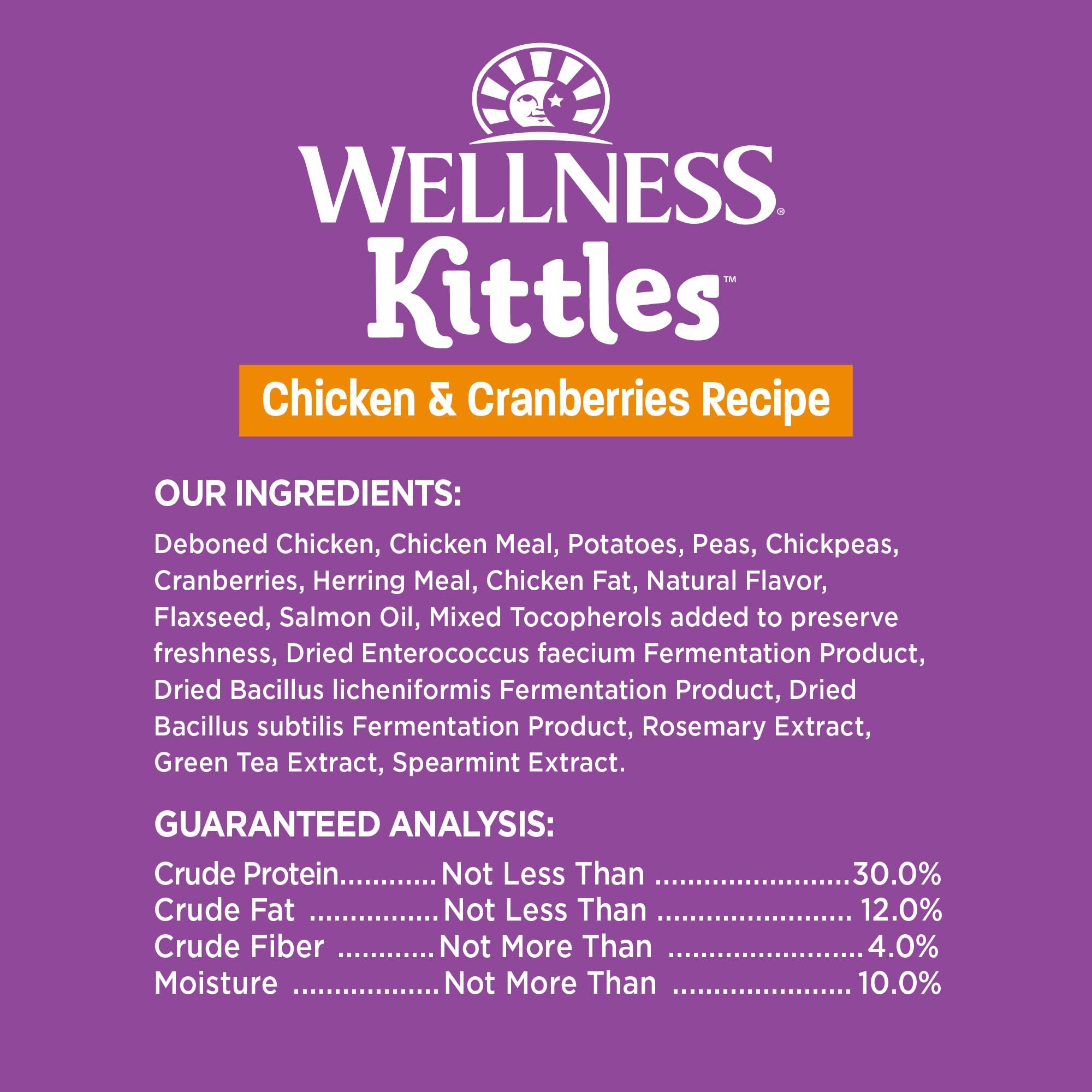 Cat Treats, Chicken  Cranberries Recipe, All Life Stages, 2-Ounce Bag