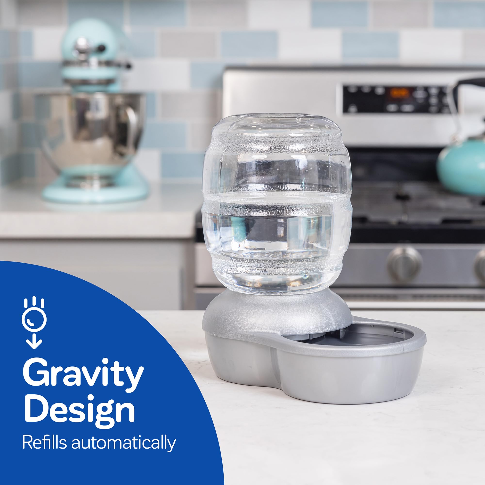 Automatic Gravity Waterer for Cats and Dogs