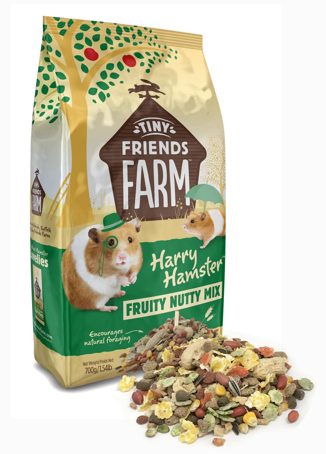 Supreme Petfoods Tiny Friends Farm Harry Hamster Fruity Nutty Mix