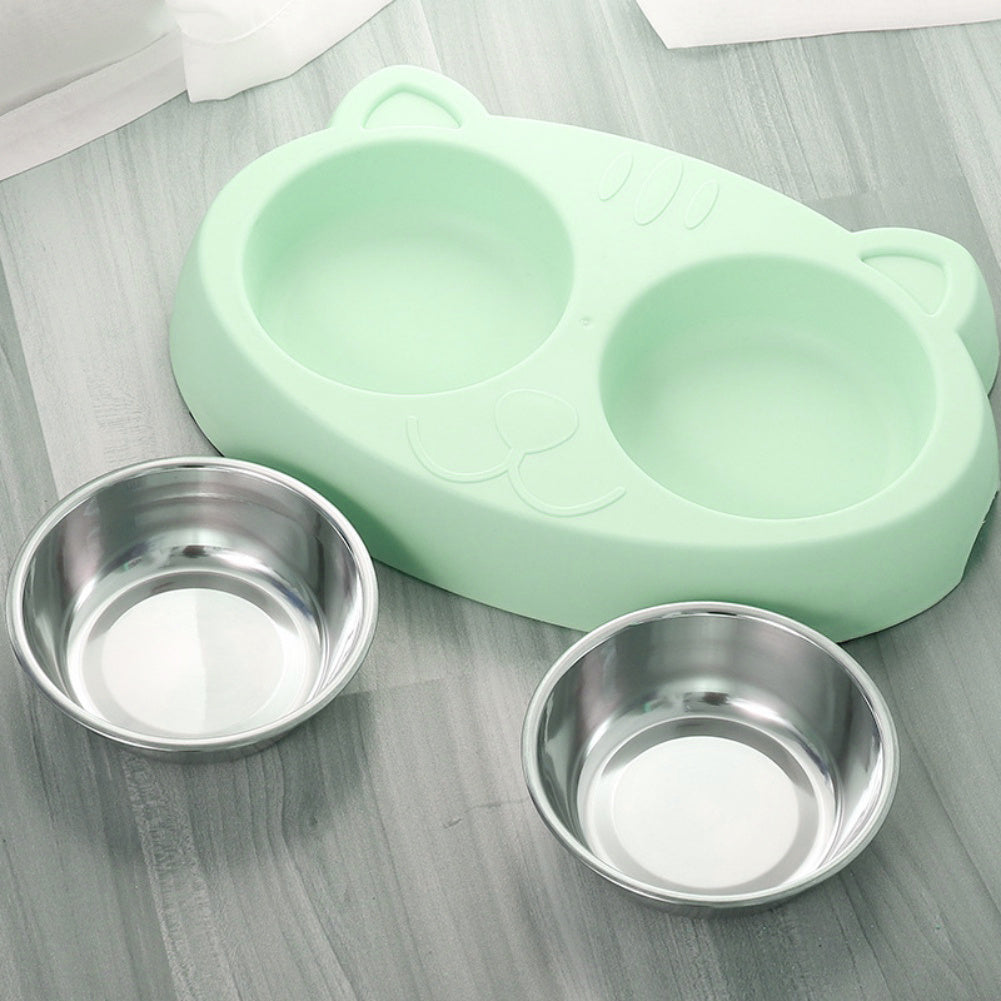 Pet Double Bowls