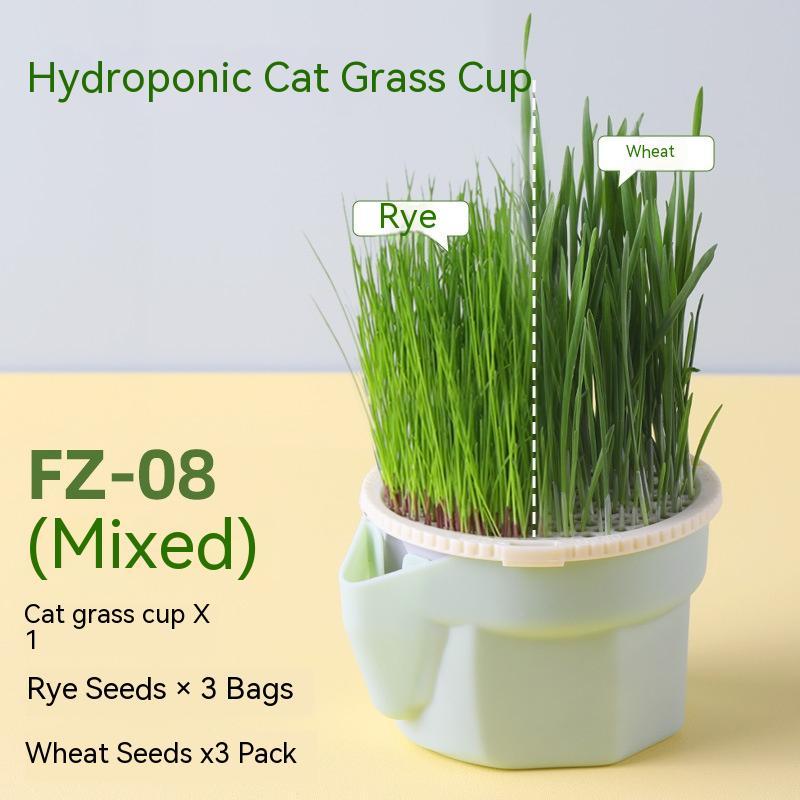 Cat grass cup