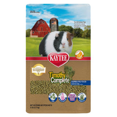 Kaytee Timothy Complete Pet Guinea Pig Food, 5 Pound