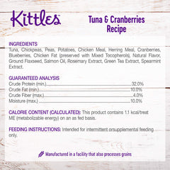 Wellness Crunchy Kittles Cat Treat Variety Pack: Grain-Free, Made with Natural Ingredients and Real Protein (Chicken, Salmon, Tuna Varieties)