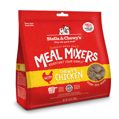 Stella & Chewy's Freeze Dried Raw Chewy’s Chicken Meal Mixers – Dog Food Topper for Small & Large Breeds – Grain Free, Protein Rich Recipe – 18 oz Bag