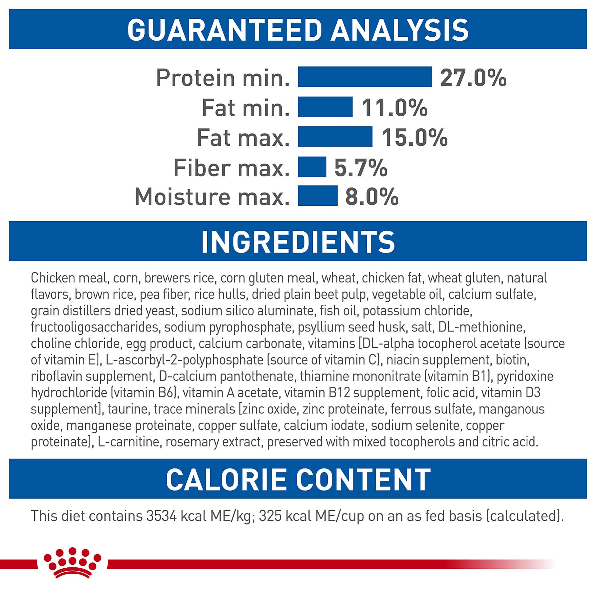 Royal Canin Indoor Adult Dry Cat Food, 7 lb.