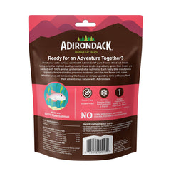 Adirondack Pet Food Adirondack Grain Free Cat Treats Made in USA Only (Single Ingredient Freeze Dried Cat Treats), Pure Salmon, 0.7 oz. Resealable Bag