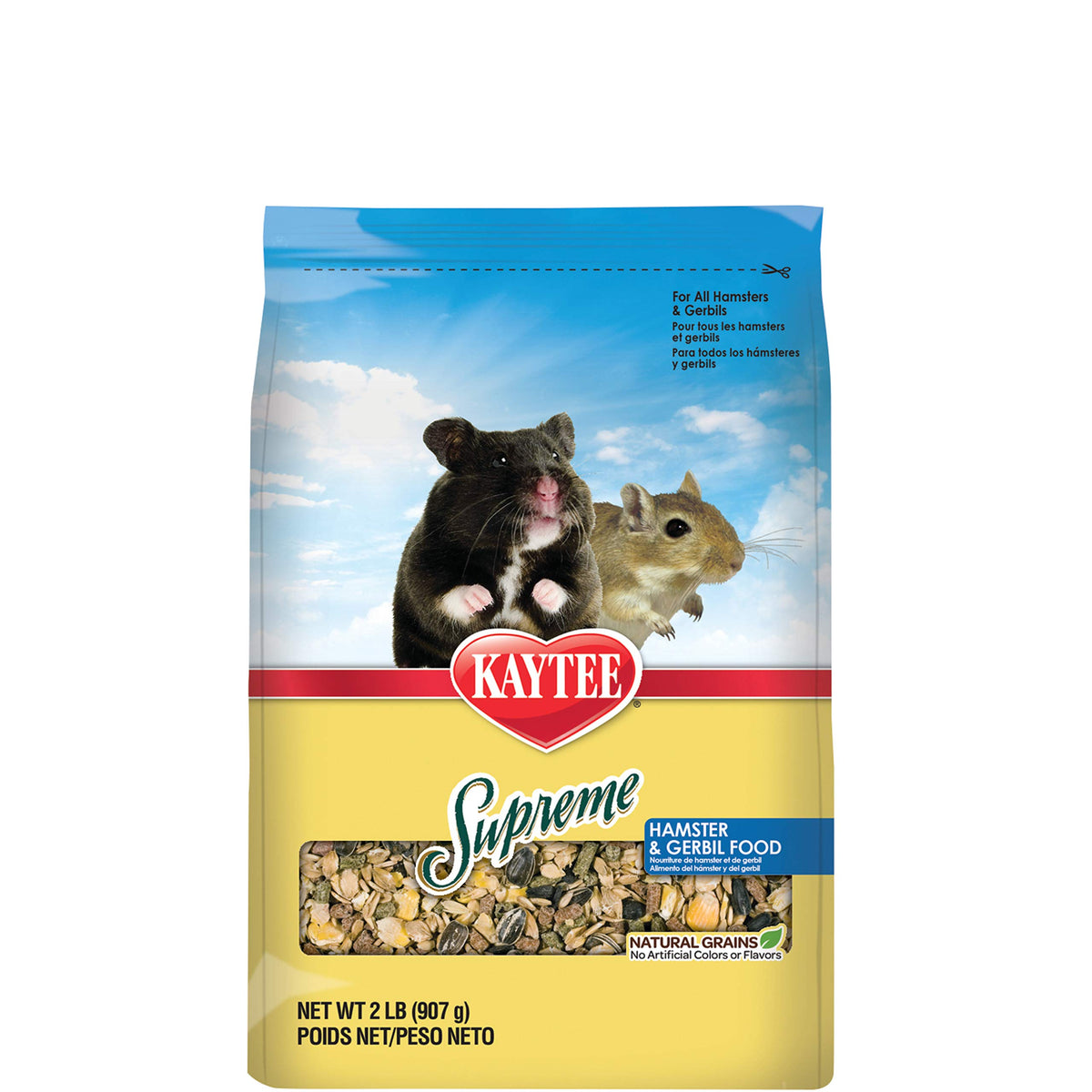 Kaytee Supreme Hamster & Gerbil Food, 2 Lb