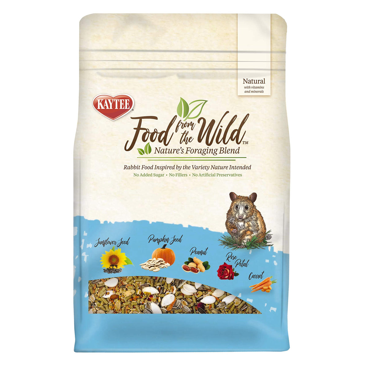 Kaytee Food from The Wild Natural Pet Hamster Food, 2 Pound