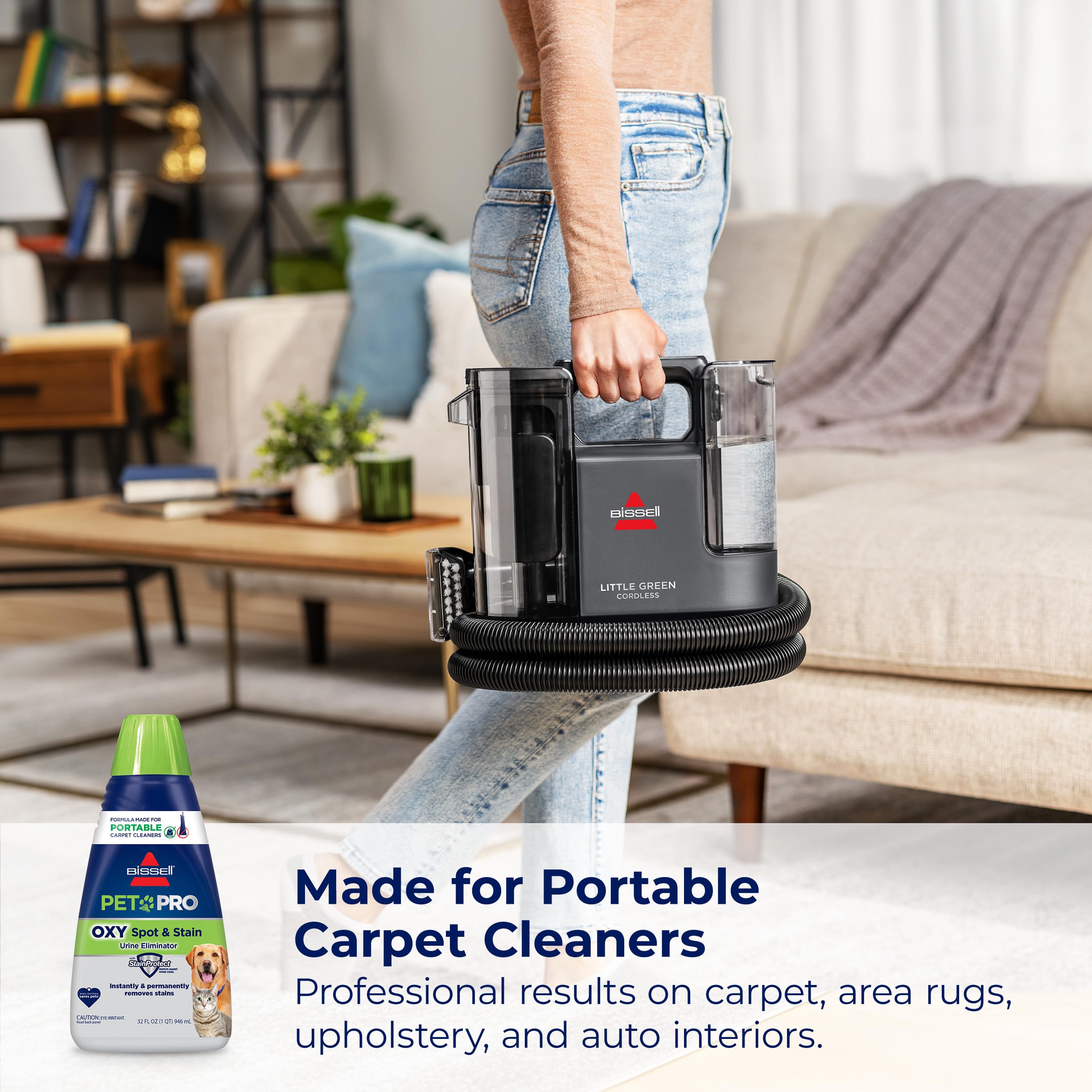 Formula for Portable Carpet Cleaners