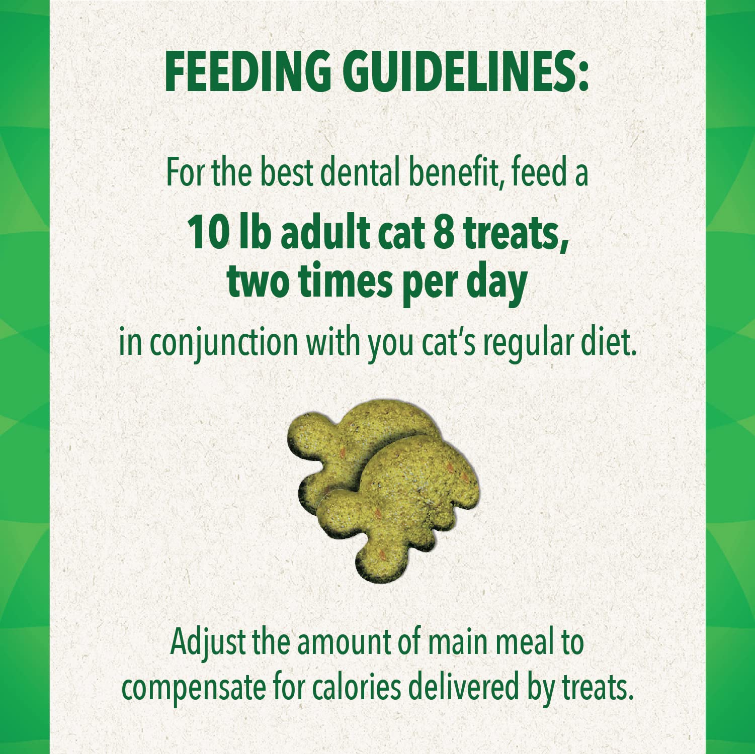 Greenies Feline Adult Natural Dental Care Cat Treats, Succulent Shrimp Flavor, 4.6 oz. Pouch