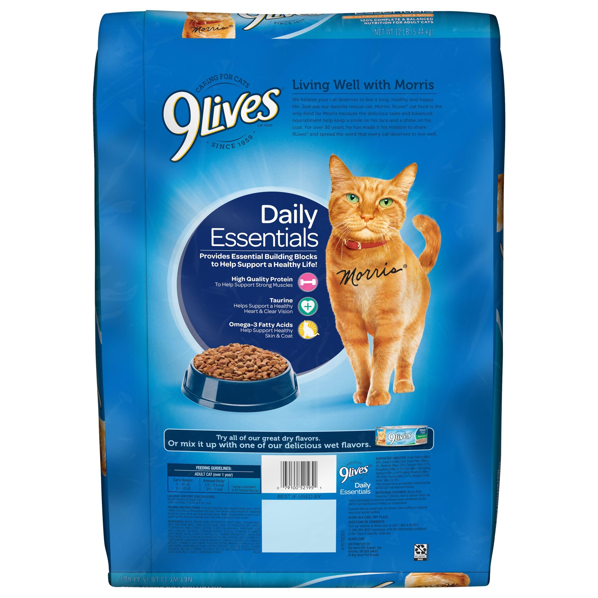 9Lives Daily Essentials Dry Cat Food With Chicken